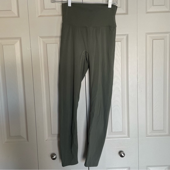 Army Green Lululemon Leggings - Picture 5 of 9
